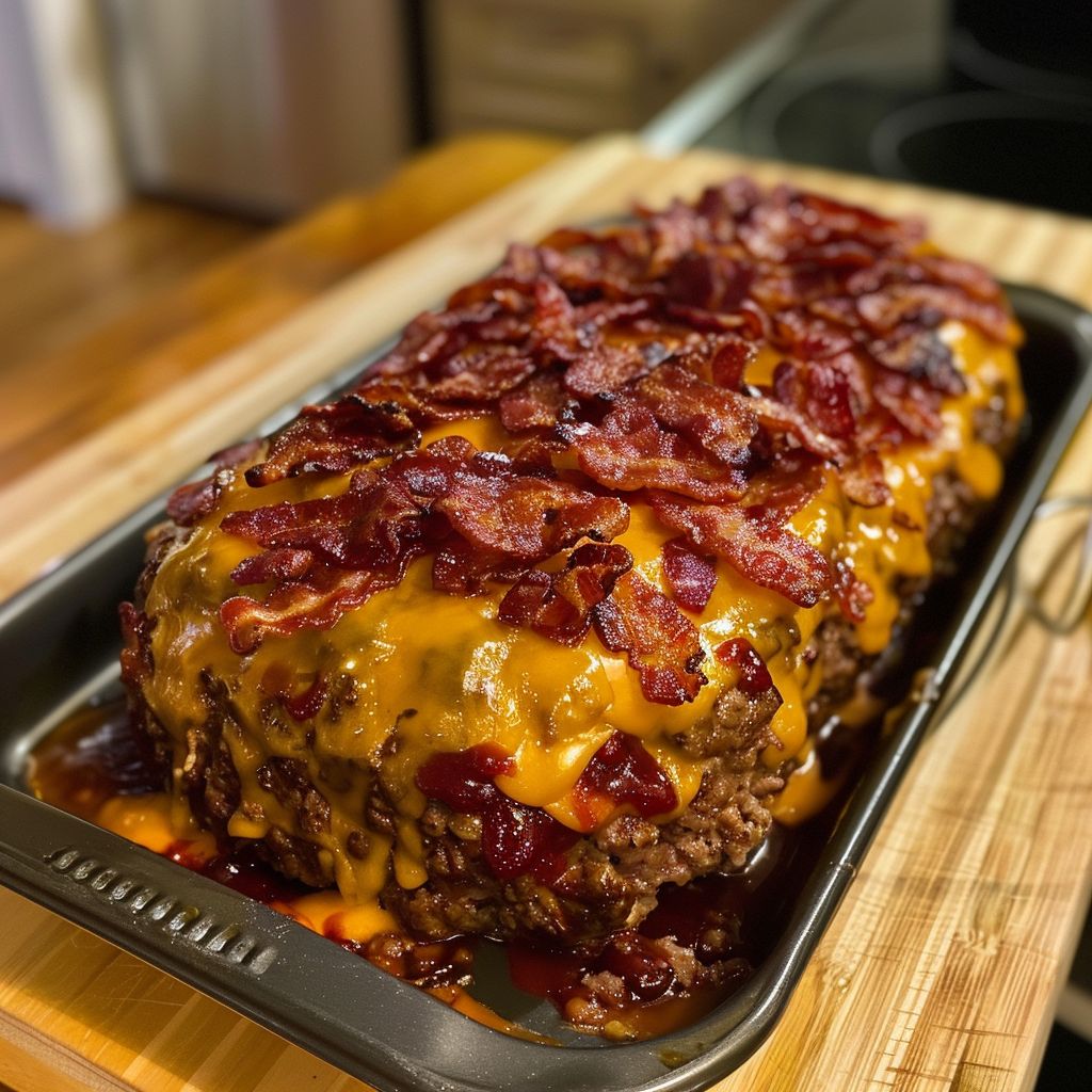 Ultimate Comfort Delight: Bacon Cheeseburger Meatloaf